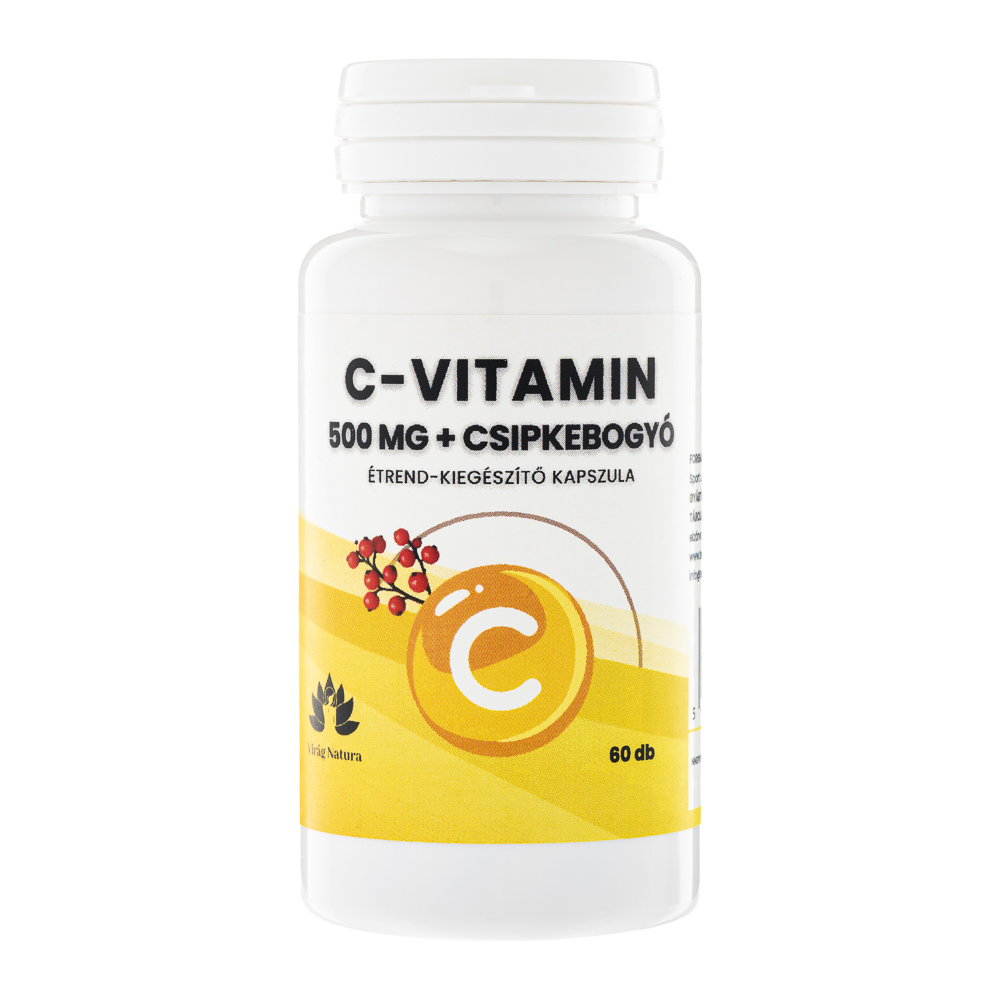 C-vitamin 500 mg + Csipkebogyó